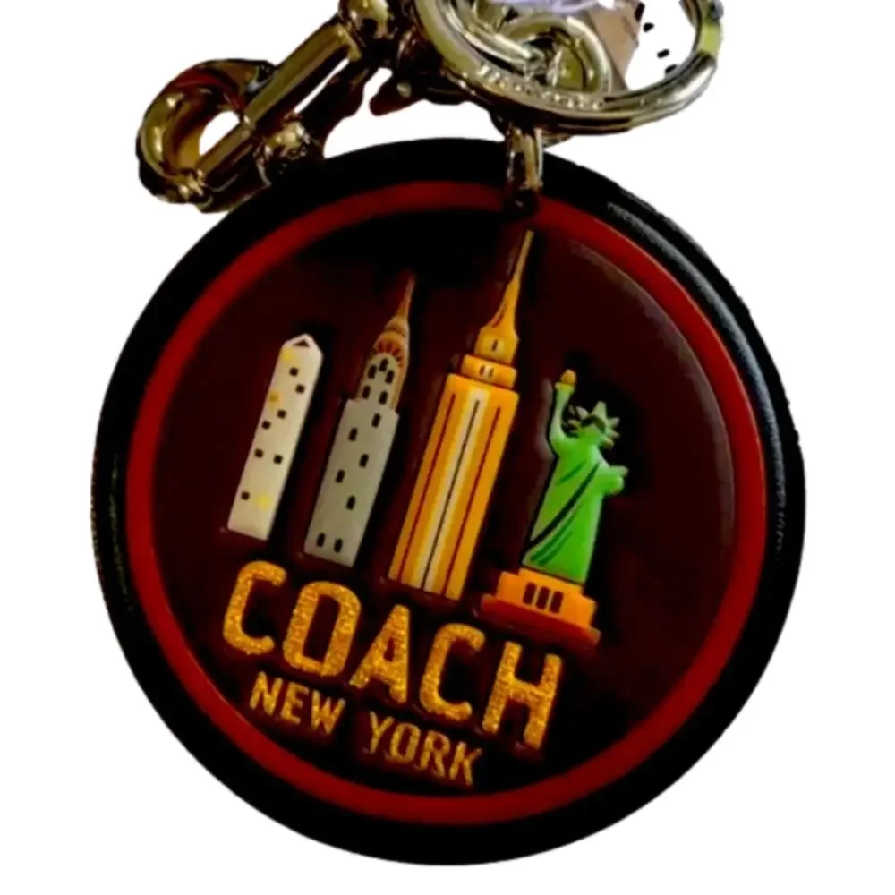 Coach NYC KEY FOB NEW YORK CITY Out of Circulation
